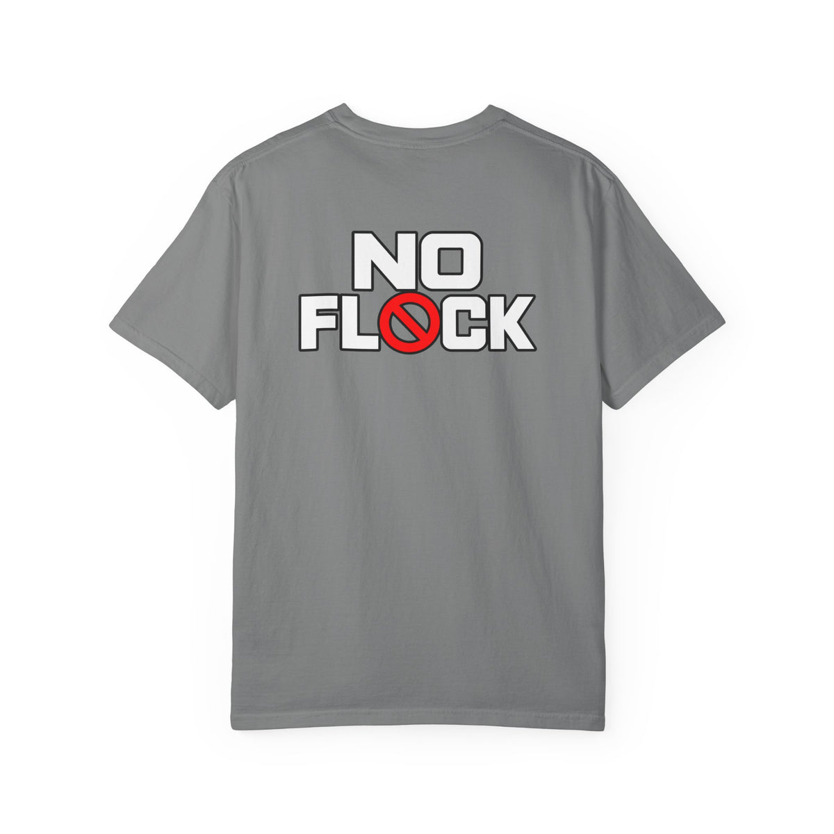 No Flock Back Graphic