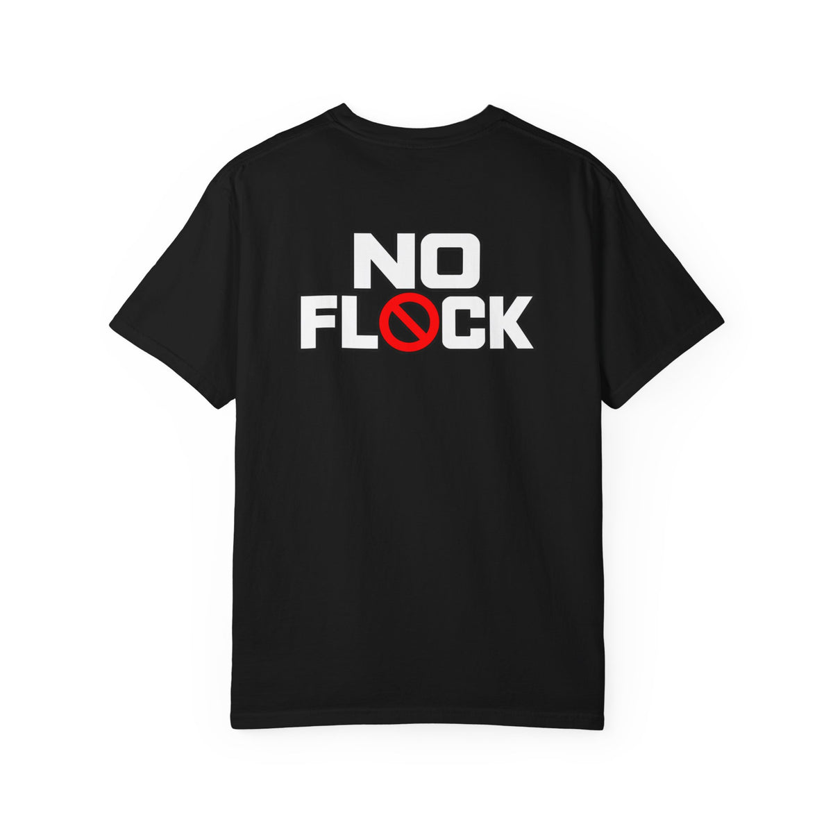 No Flock Back Graphic