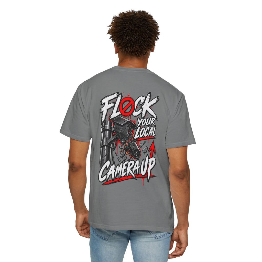 "Flock Your Local Camera Up" Back Graphic