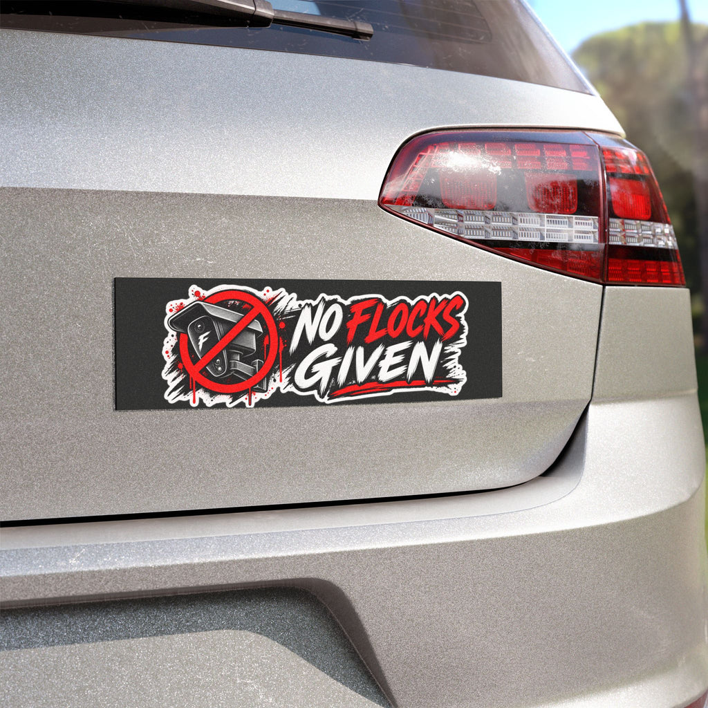 Car Magnet — “No Flocks Given”