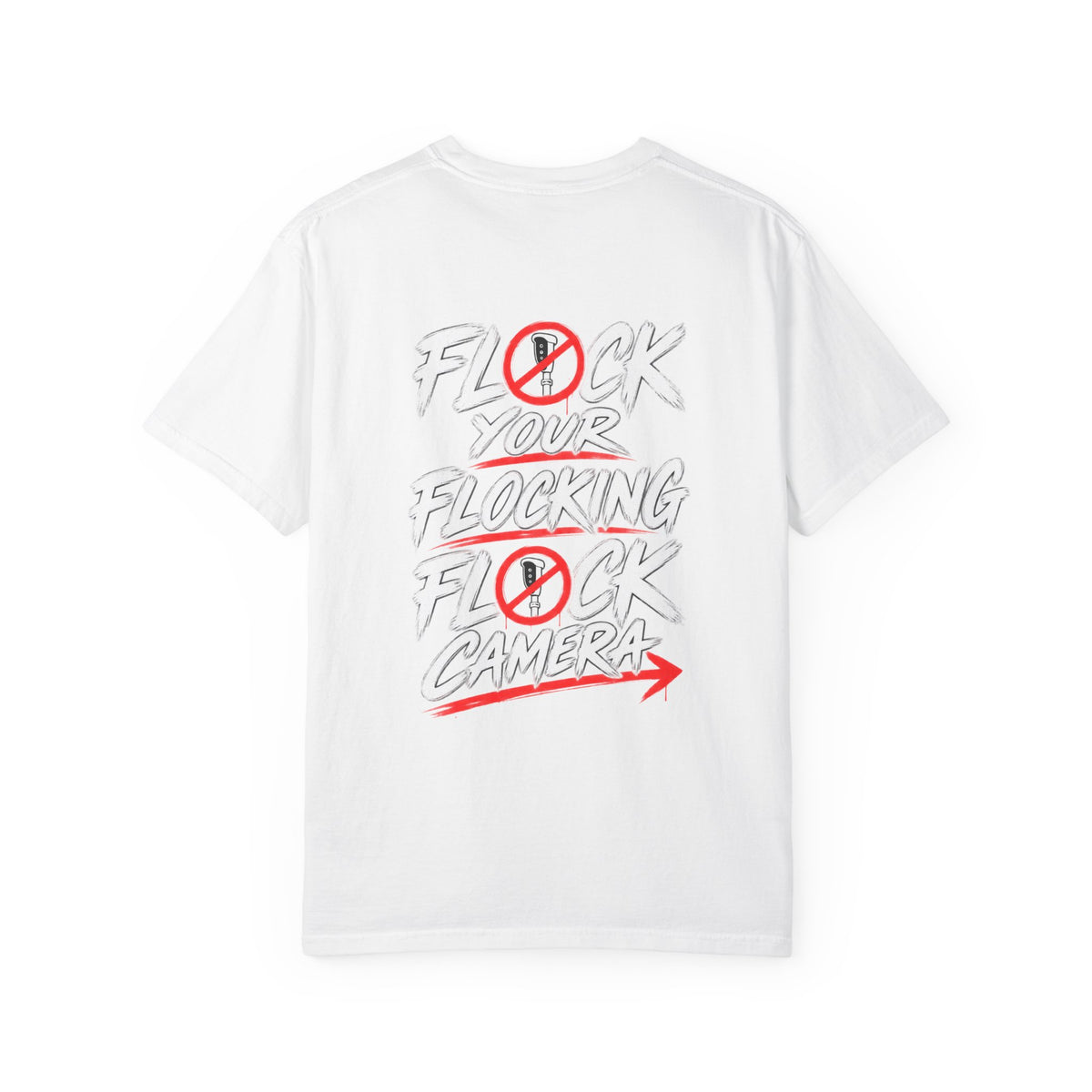 Flock Your Flocking Flock Camera Back Graphic