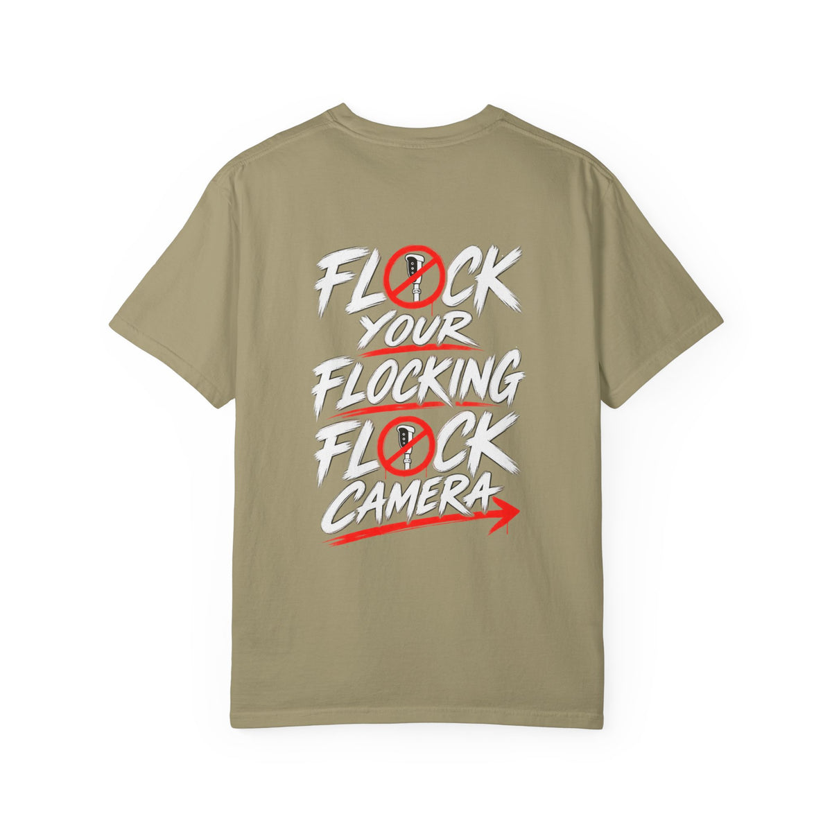 Flock Your Flocking Flock Camera Back Graphic
