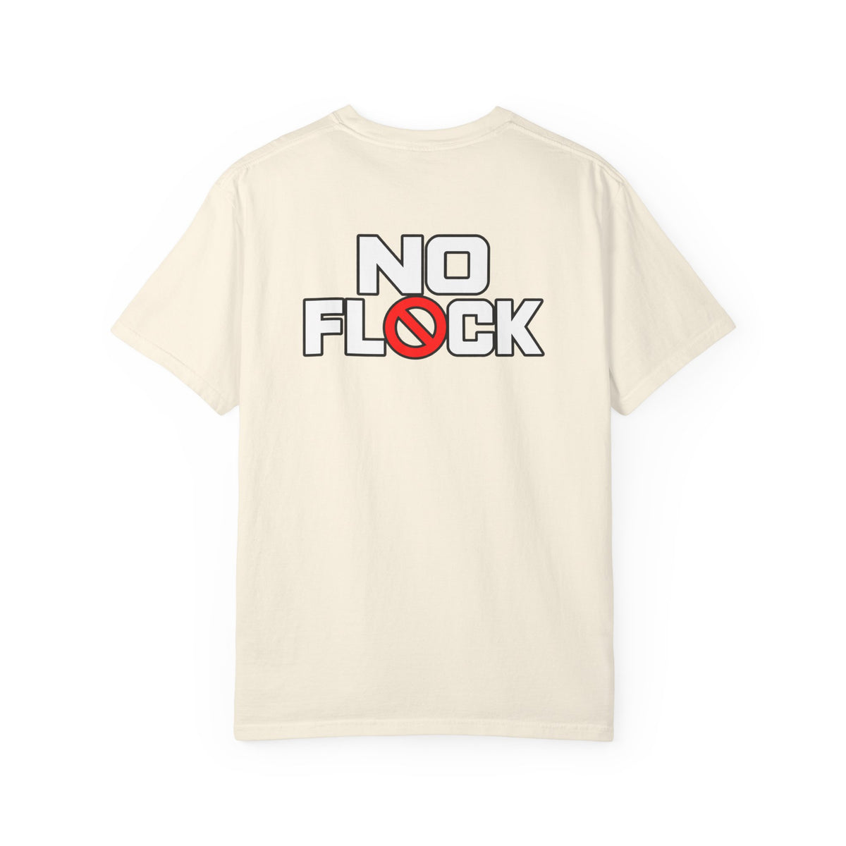 No Flock Back Graphic
