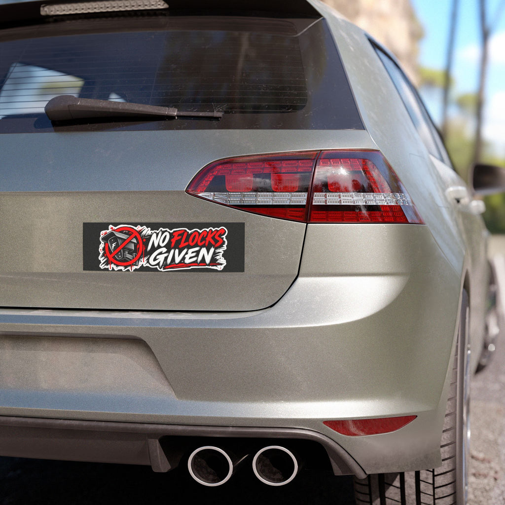 Car Magnet — “No Flocks Given”