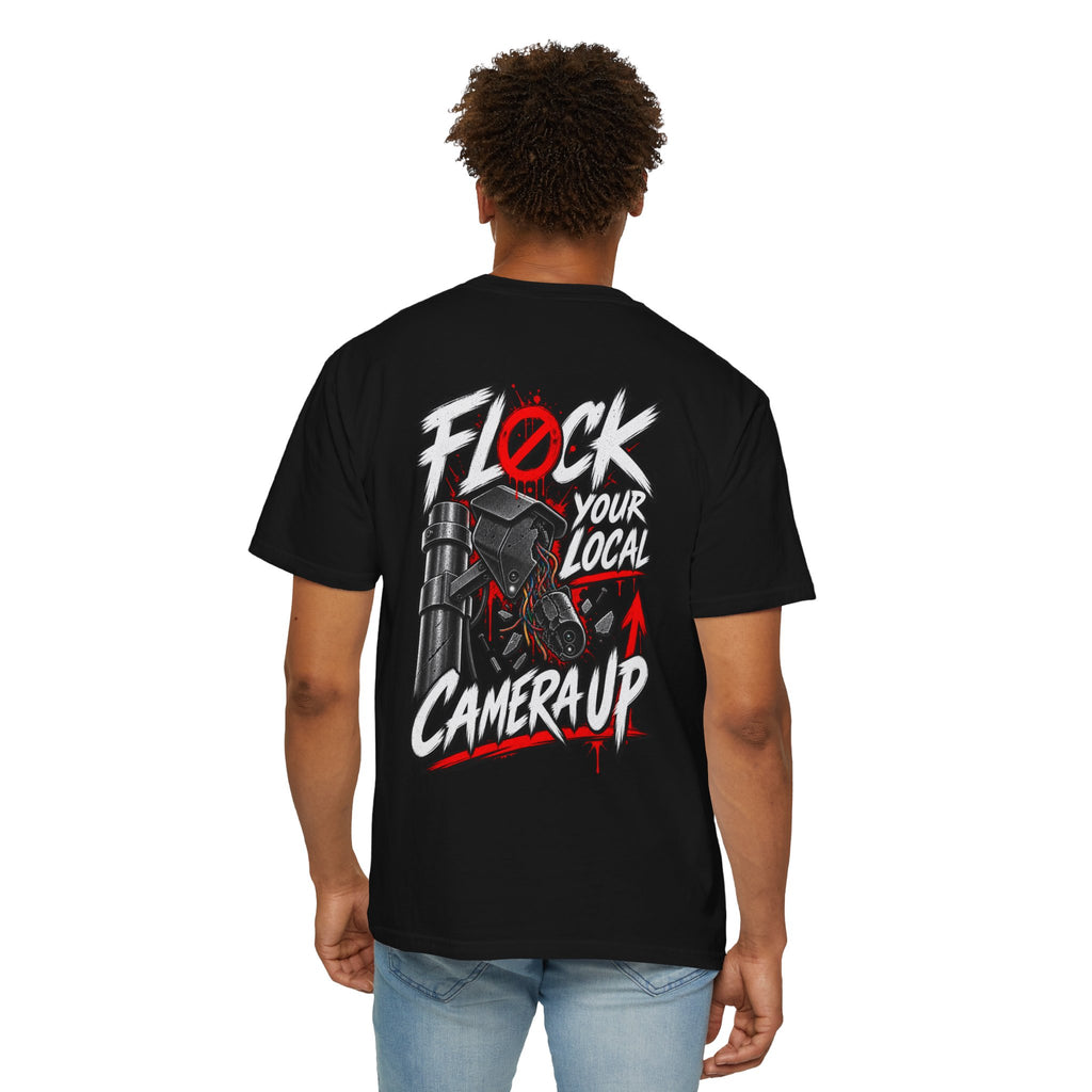 "Flock Your Local Camera Up" Back Graphic