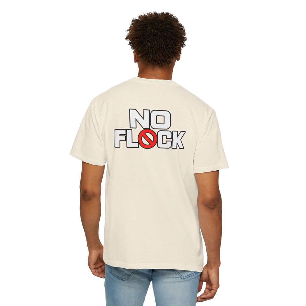 No Flock Back Graphic