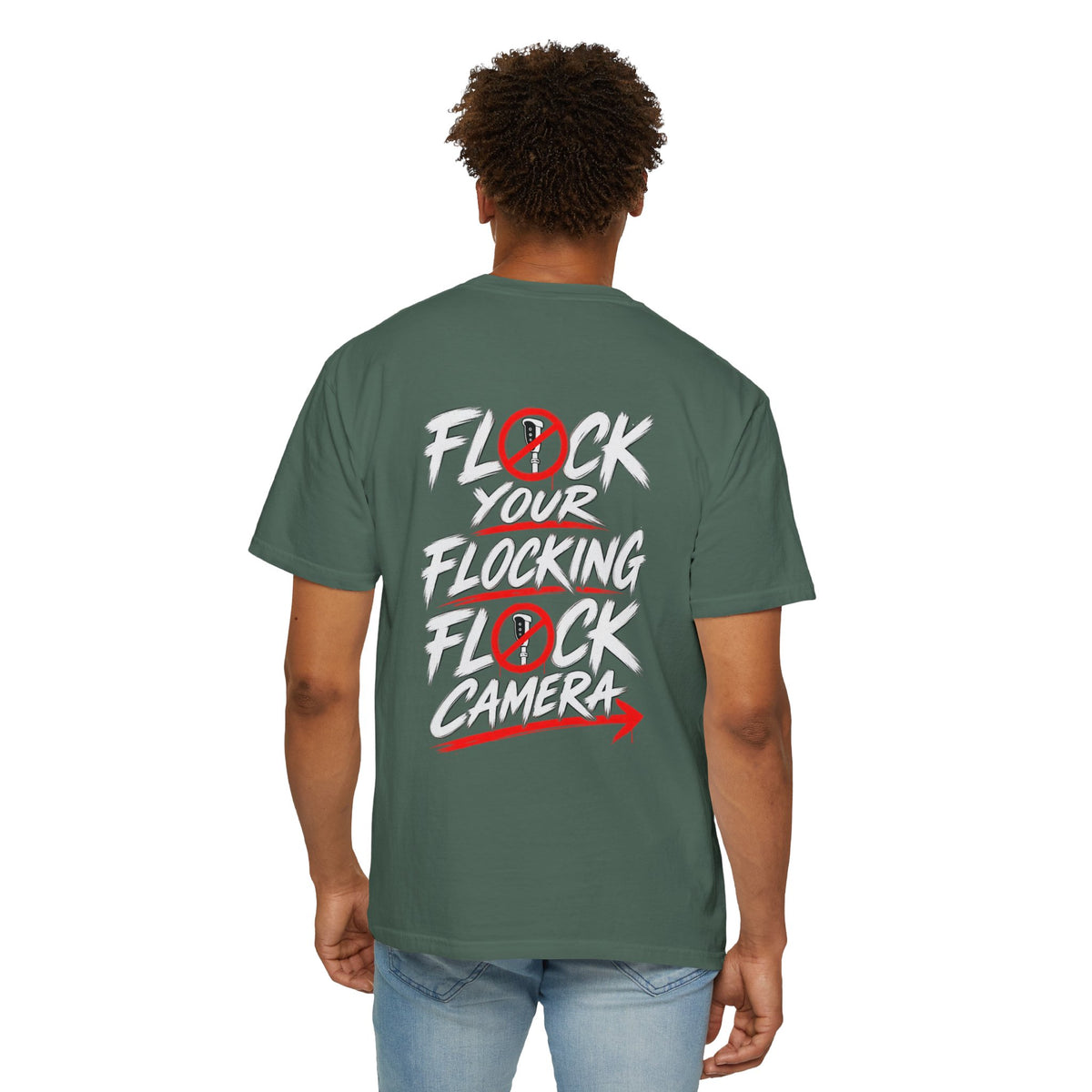 Flock Your Flocking Flock Camera Back Graphic