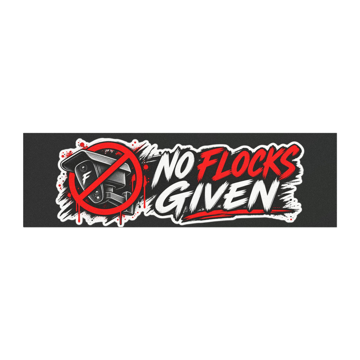 Car Magnet — “No Flocks Given”