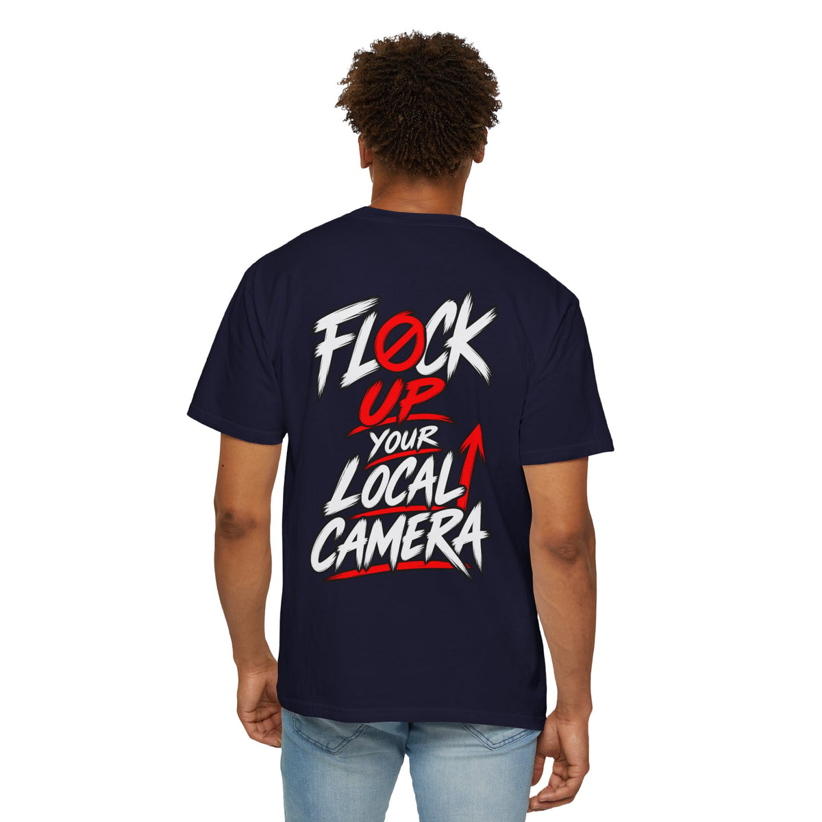 Flock Up Your Local Camera Back Print