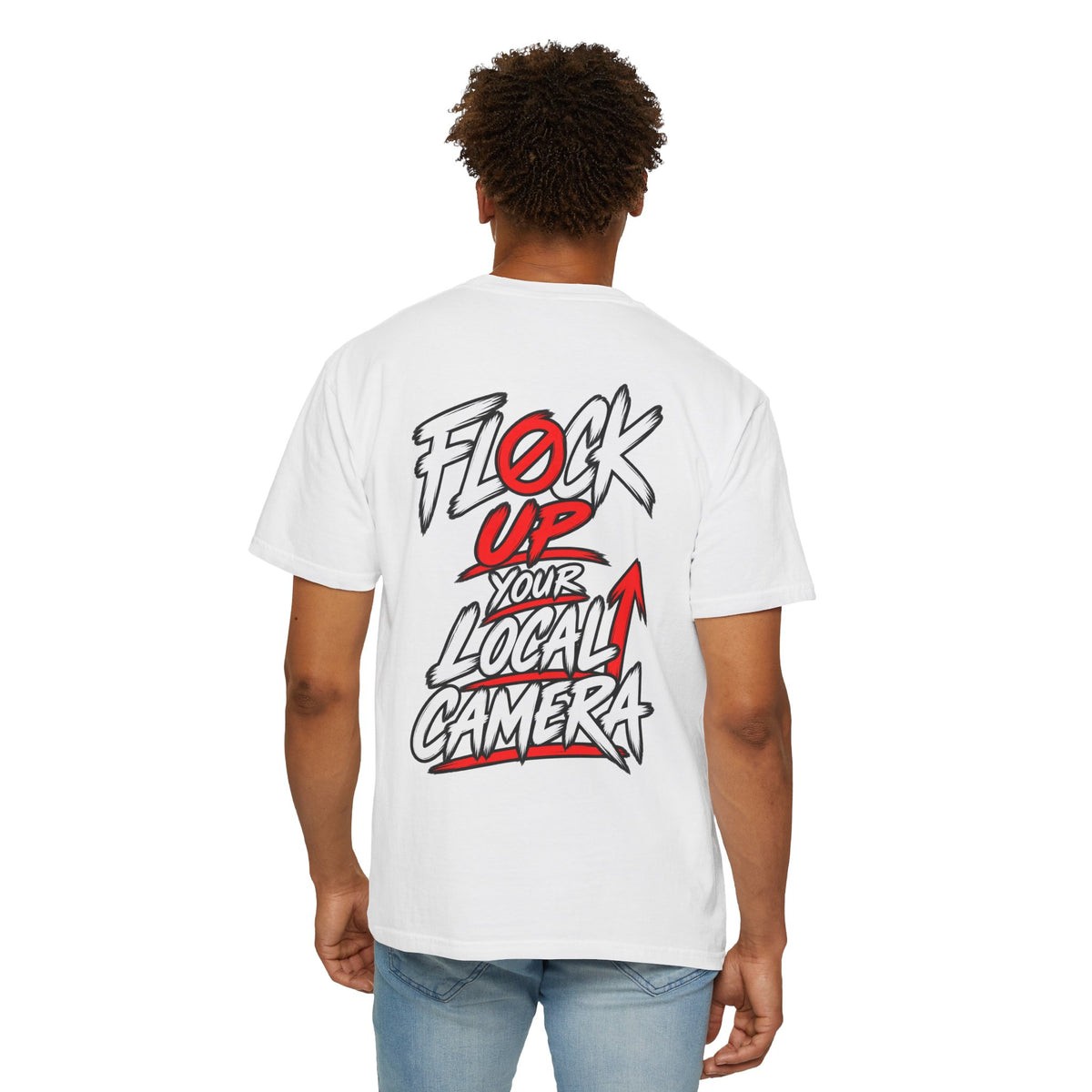 Flock Up Your Local Camera Back Print