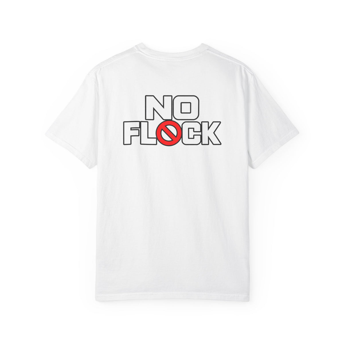 No Flock Back Graphic