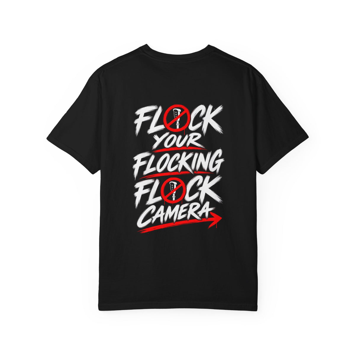 Flock Your Flocking Flock Camera Back Graphic