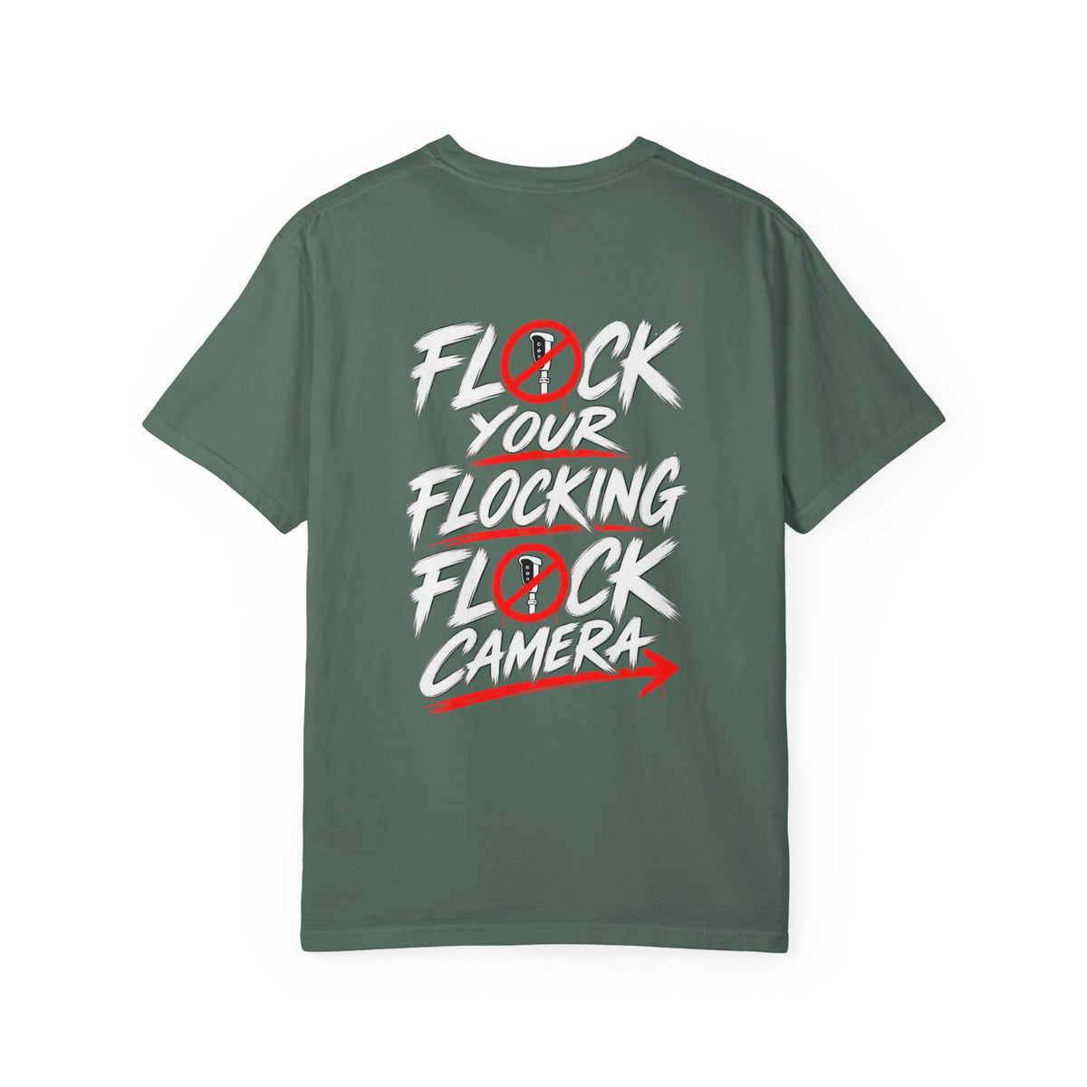 Flock Your Flocking Flock Camera Back Graphic