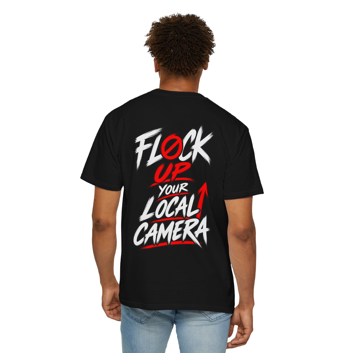 Flock Up Your Local Camera Back Print