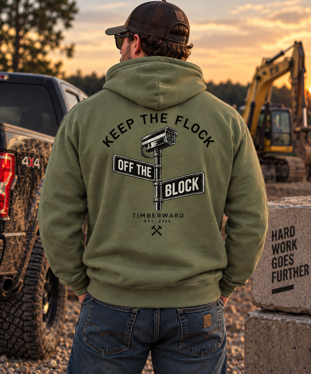 Get the flock off the block Hoodie